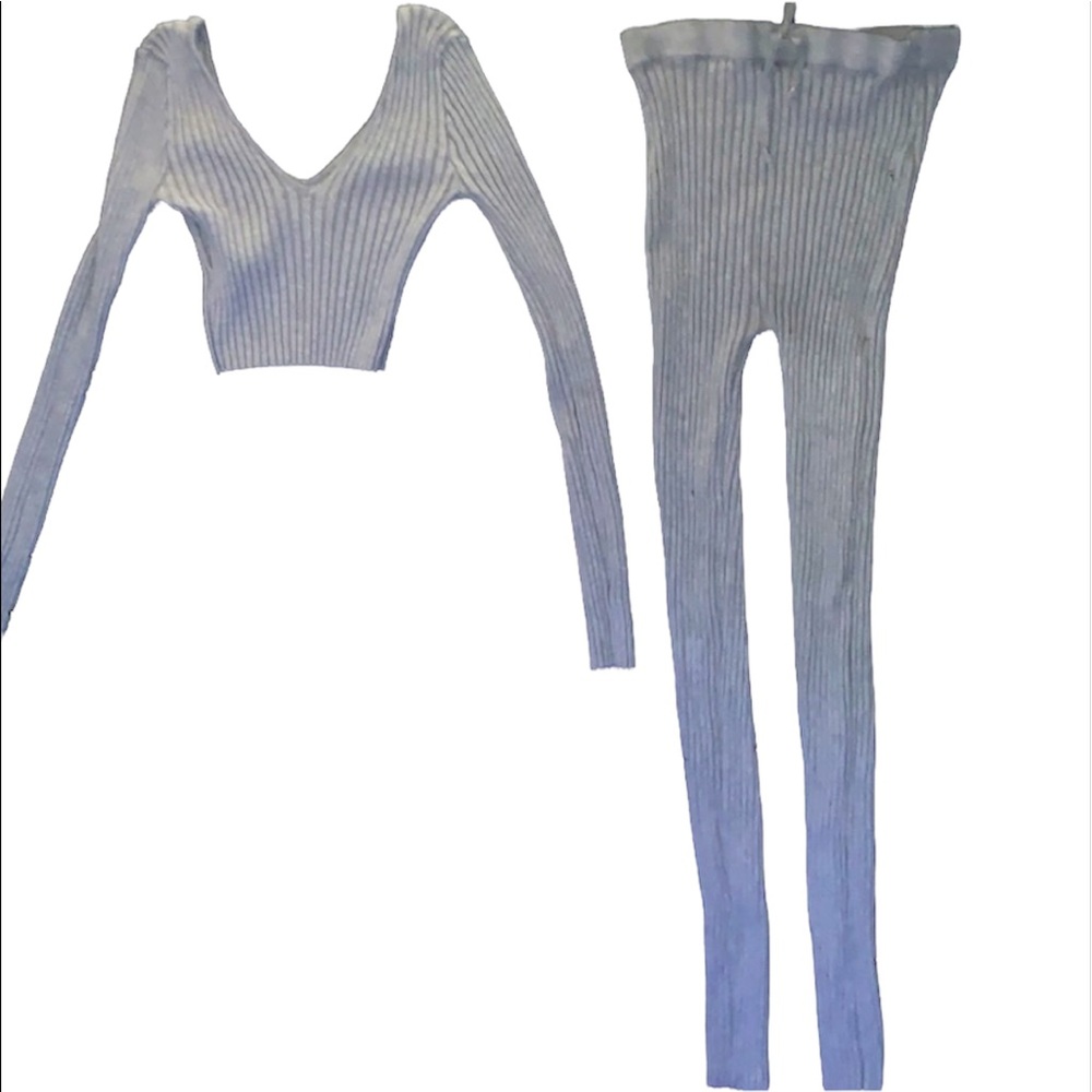 Grey 2 pc cord set